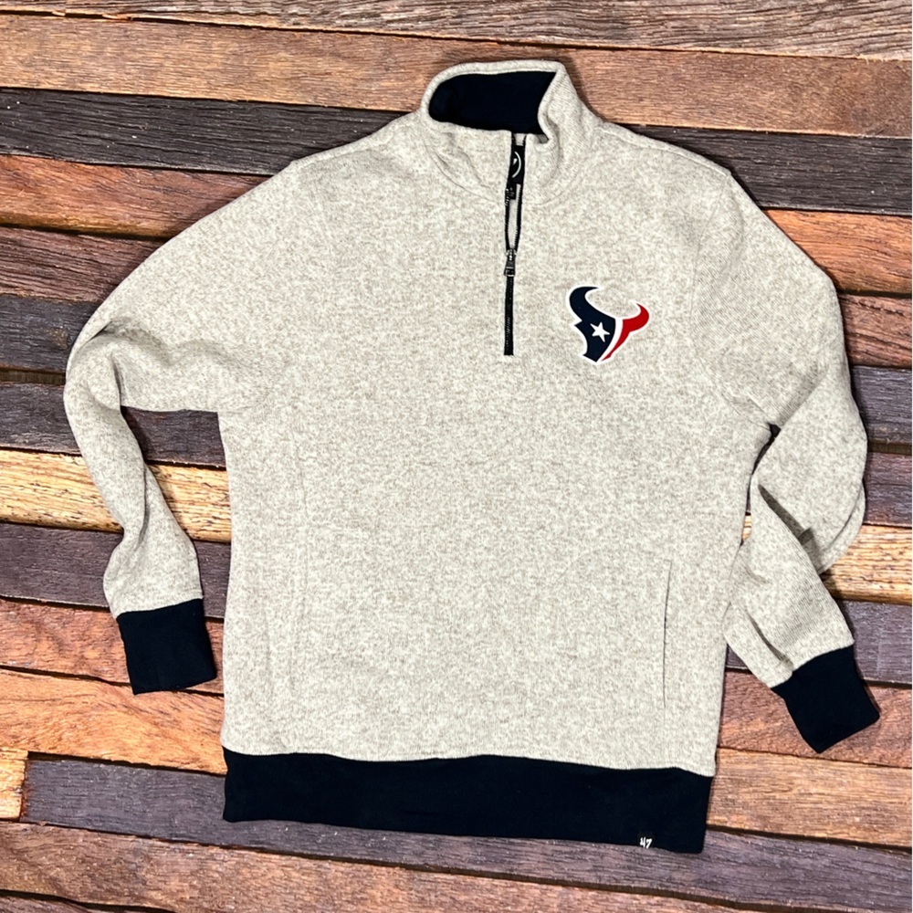 Houston Texans NFL Football Better Sweater Fleece Coat Jacket